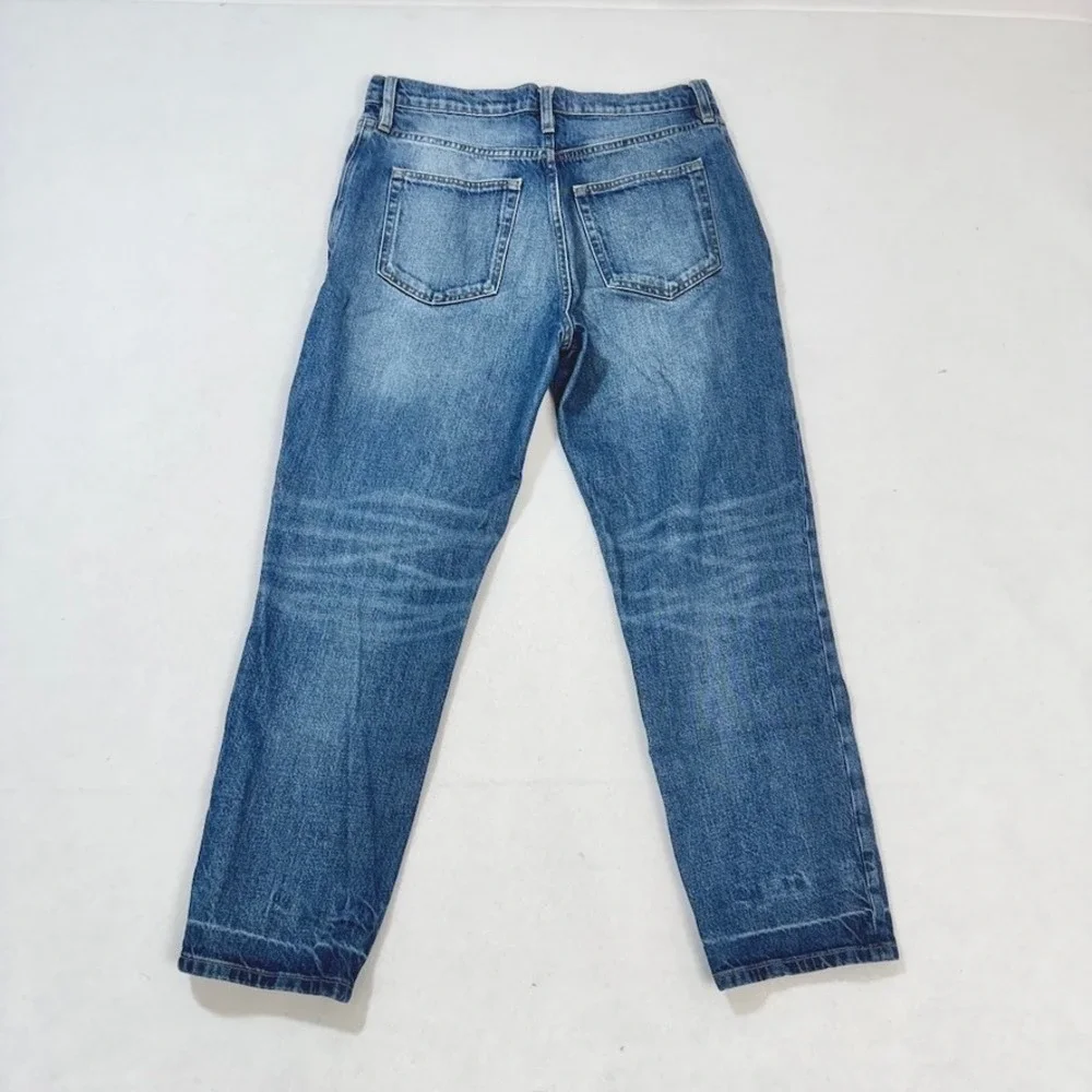 FRAME Le Mec Straight Leg Jeans Cadence Medium Wash Blue Size 29 - Picture 6 of 6